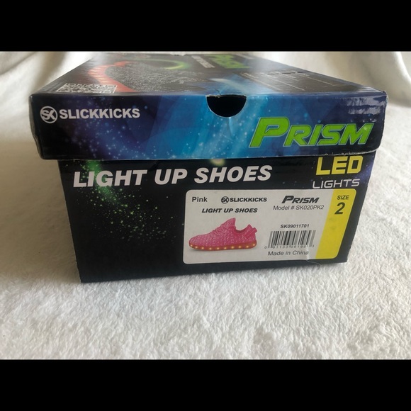 Slickkicks Kids Light Up Shoes 2 - Picture 2 of 9